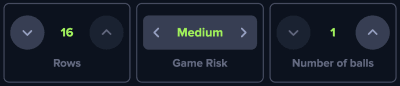 Modify the volatility and number of rows